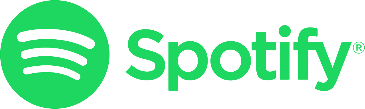 Spotify logo with text svg