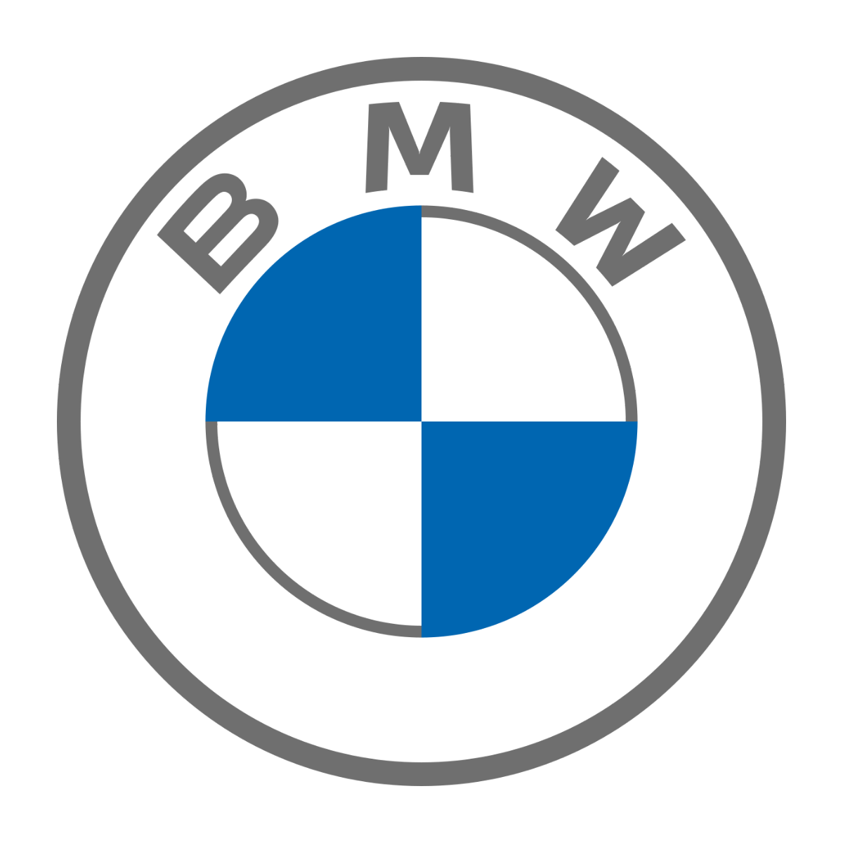 Bmw logo 2020 grey